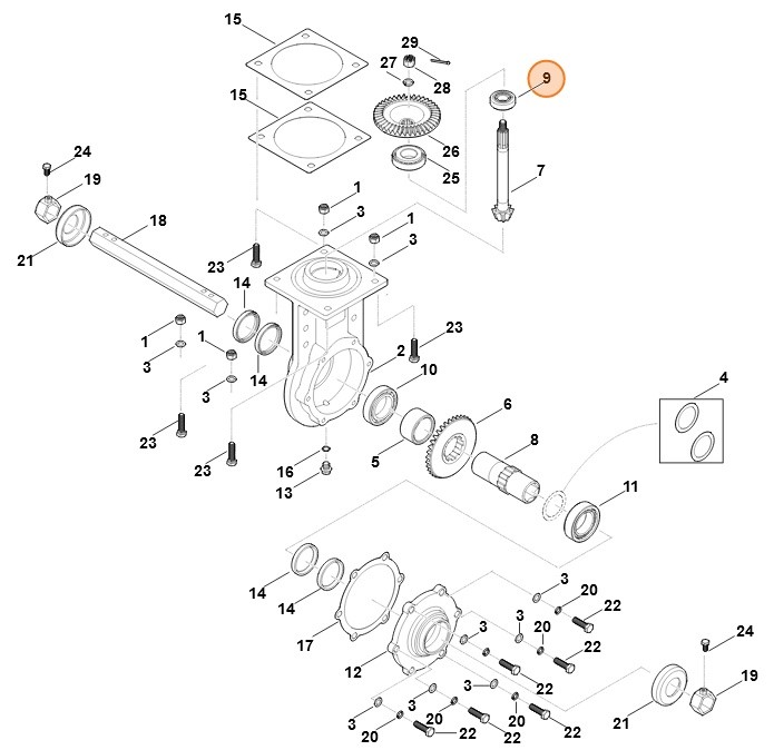 Łożysko igiełkowe, Stihl 62516431100