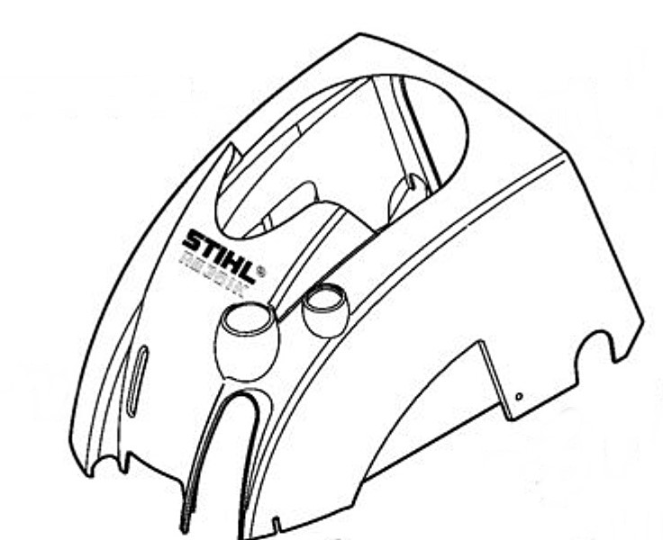 Pokrywa RE 461 K, Stihl 47487062100