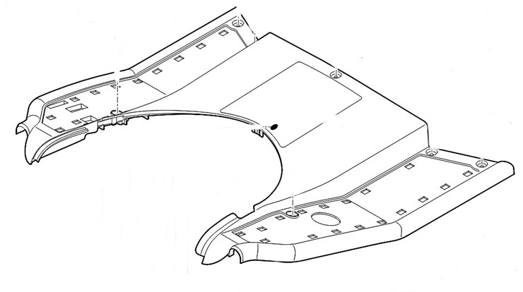 Osłona kompl., Stihl 61707802092