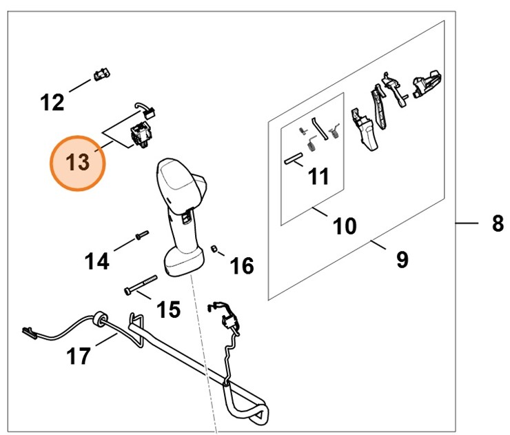 Przełącznik, Stihl FA084300560