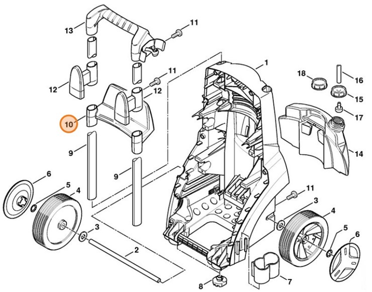 Mocowanie, Stihl 47577915400