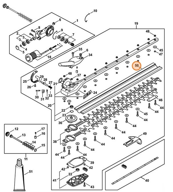 Osłona noży, Stihl 00007909201