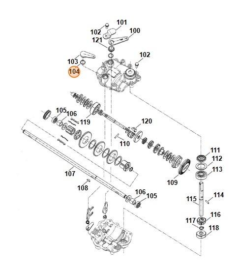 Pierścień uszczelniający 14x2,5, STIHL 96459451390 