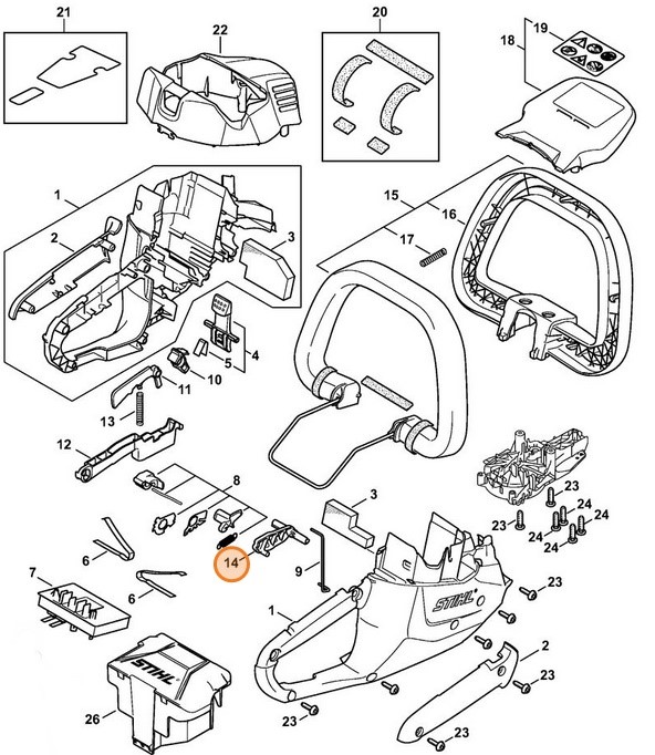 Wahacz, Stihl 45214357200