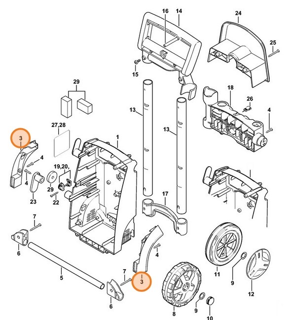 Osłona, Stihl 47667917500