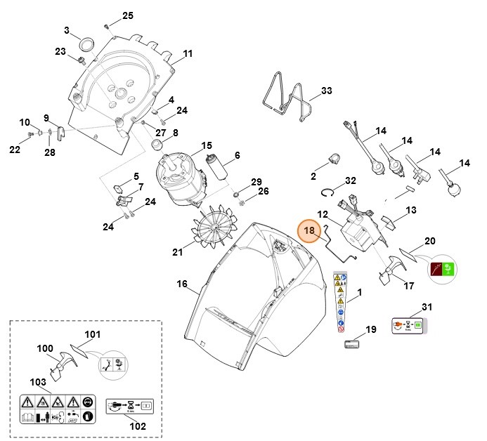 Pałąk, Stihl 60117089100