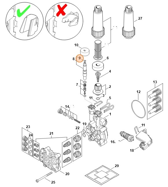 Zestaw okrągłych pierścieni, Stihl 49500070800