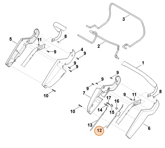 Cięgno, Stihl 63407007510