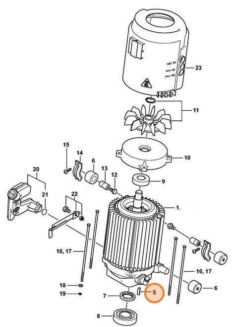 Wpust, Stihl 47576070400