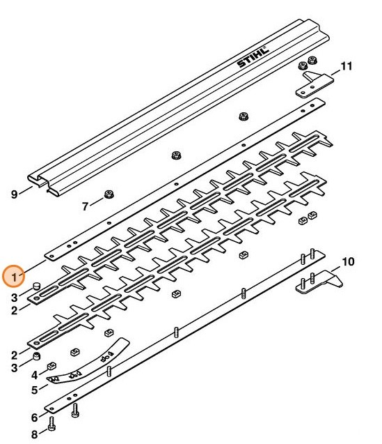 Prowadnica 500 / 20", Stihl 42307043500