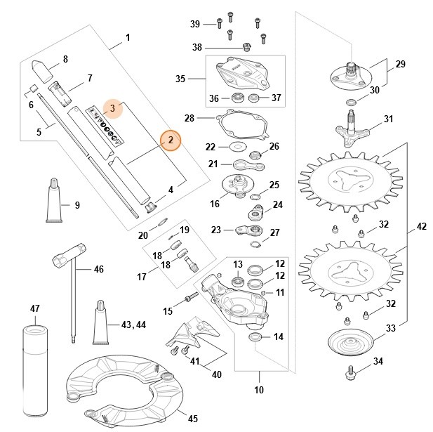 Wysięgnik, Stihl 41807107152