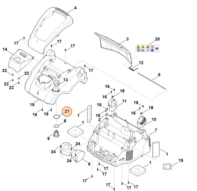 Podkładka, Stihl 62917160200