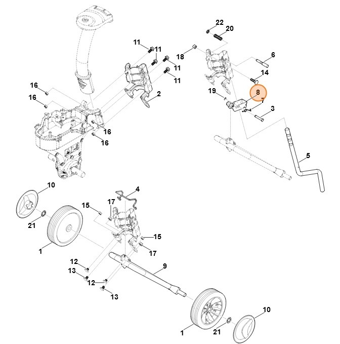 Unieruchomienie, Stihl 62417401900