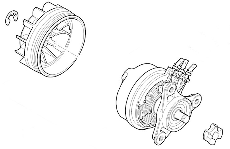 Silnik elektryczny, Stihl LA036000202