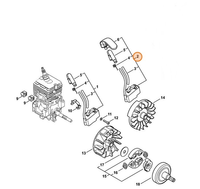 Moduł zapłonowy, Stihl 41444001302