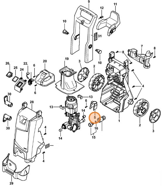 Mocowanie, Stihl 49517915401