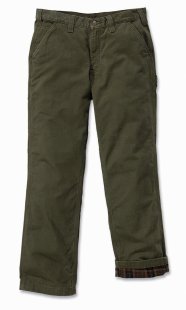 Spodnie Washed Twill Dungaree - Flanel Lined