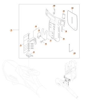 System przenoszenia, Stihl BA014900400