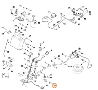 Przekaźnik, Stihl 61604303100