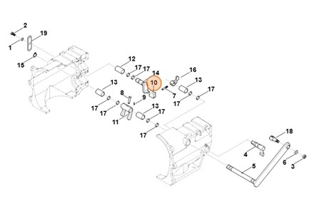 Dźwignia, Stihl 62516414100