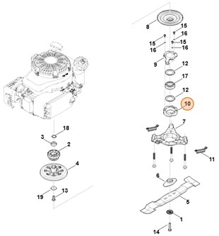 Krzywka, Stihl 63781625100