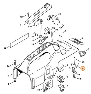 Sprężyna ramieniowa, Stihl 42234352100