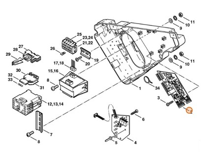 Płytka obwodów drukowanych, Stihl 47524303200