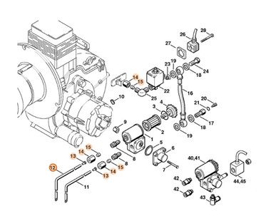 Rura 850 mm, Stihl 47065200510