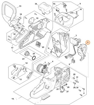 Pokrywka, Stihl 12514048100