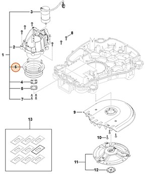 Mieszek fałdzisty, Stihl IA017016200