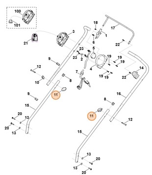 Pokrętło, Stihl 63117084300