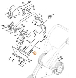 Śruba dwustronna, Stihl 42387924100