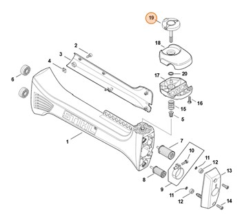 Śruba zaciskowa, Stihl 41477907503