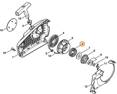 Sprężyna, Stihl 11371953501