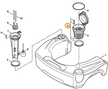 Zestaw uszczelek, Stihl 47700071002