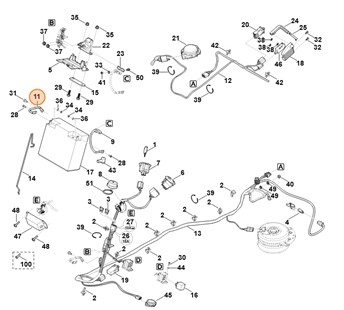 Przewód masy, Stihl 61404402201