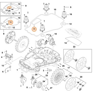 Uszczelka, Stihl IA017090403