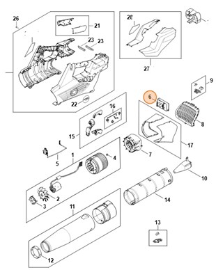 Moduł elektroniczny, Stihl BA044301400