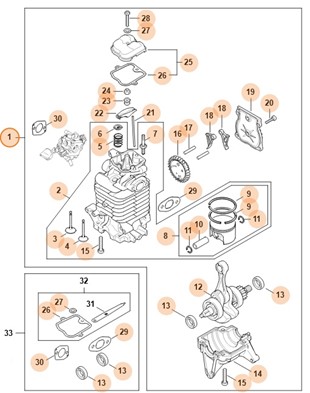Jednostka napędowa, Stihl 42830200200