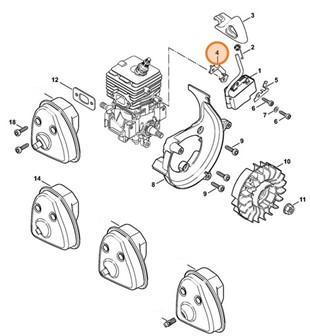 Element izolujący, Stihl 42414058000