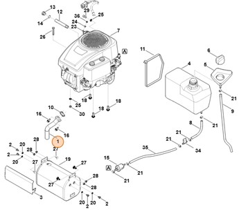 Kolektor, Stihl 61601402500