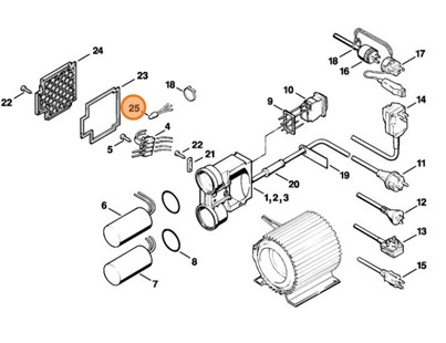 Złącze końcowe, Stihl 47034311900