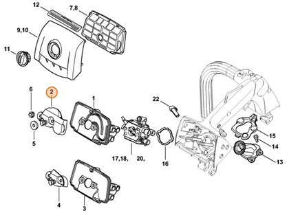 Komora udarowa, Stihl 11371201605