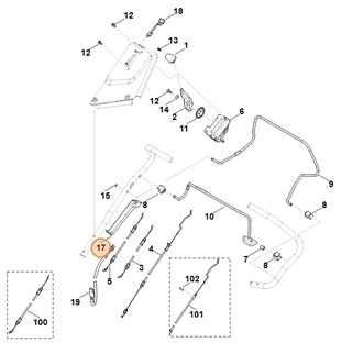 Pokrywa, Stihl 63647060750
