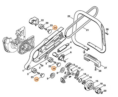 Zatyczka, Stihl 11257917306