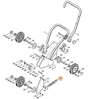 Pręt uzębiony, Stihl 42247116100