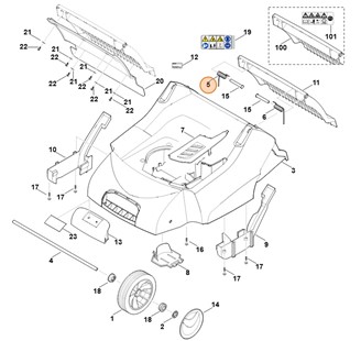 Sprężyna kątowa, Stihl 62907034910