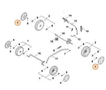 Kołpak, Stihl 00007040300