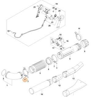 Taśma zaciskowa, Stihl BA037088700