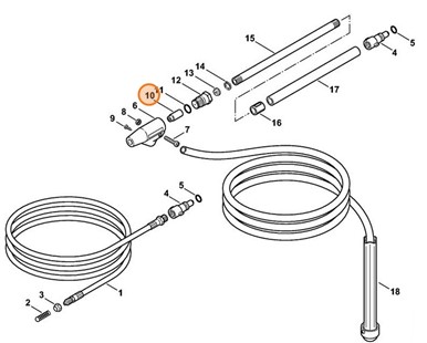 Dysza, Stihl 49005021002